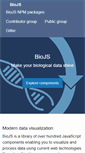 Mobile Screenshot of biojs.net